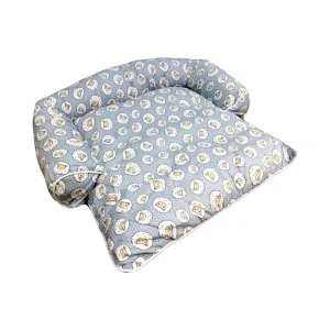 ACE PET Counting Sheeps Grey Non-Fur Empress Dog Bed