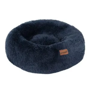 Calming Plush Navy Bed - 70cm x 70cm x 21cm
