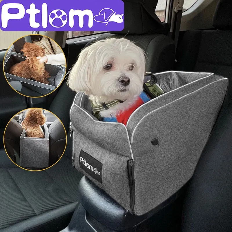 Car Pet Seat Portable Dog Car Seat Central Control Nonslip Dog Carriers
