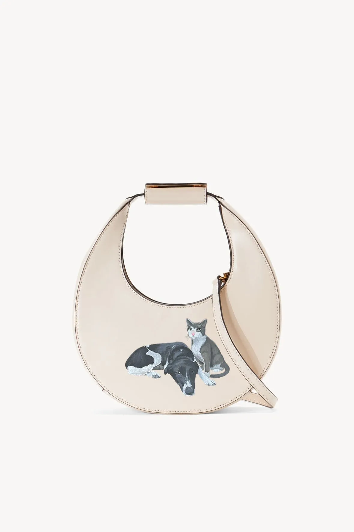 CUSTOM MINI MOON BAG | CREAM