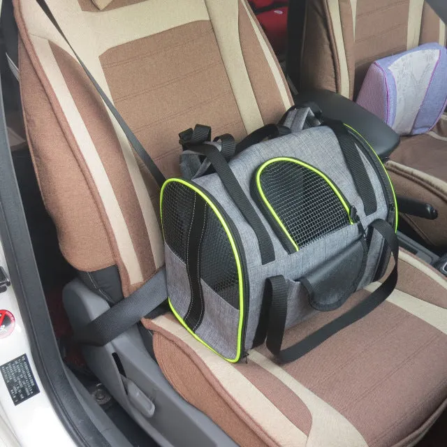 Folding Pet Travel Carrier Bag
