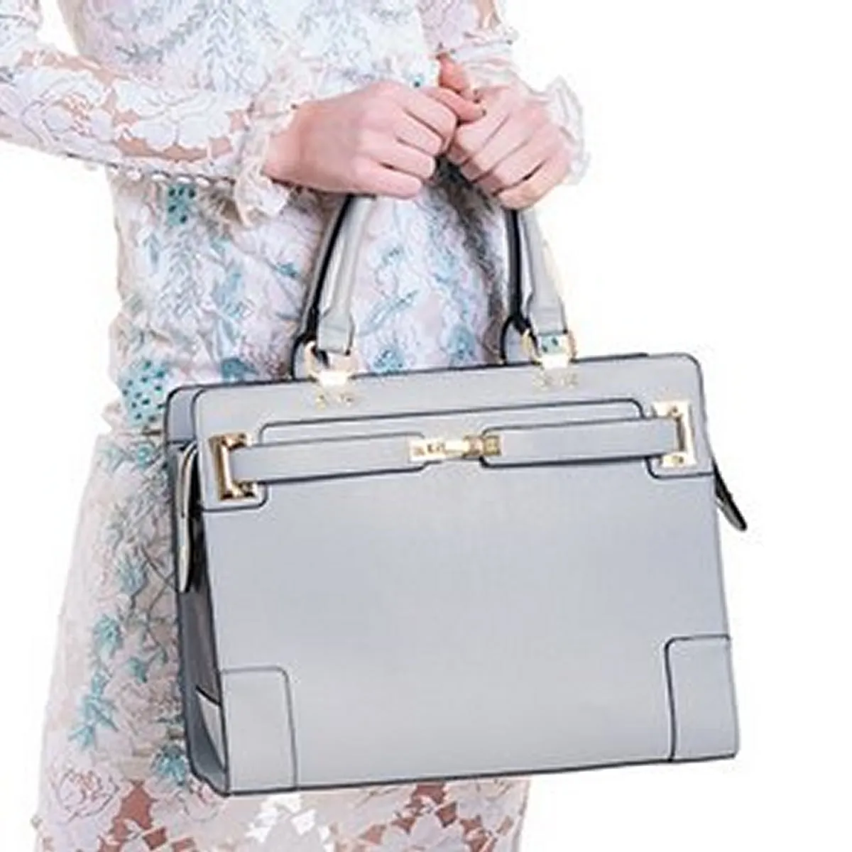 Grey Elegant Pet Carrier