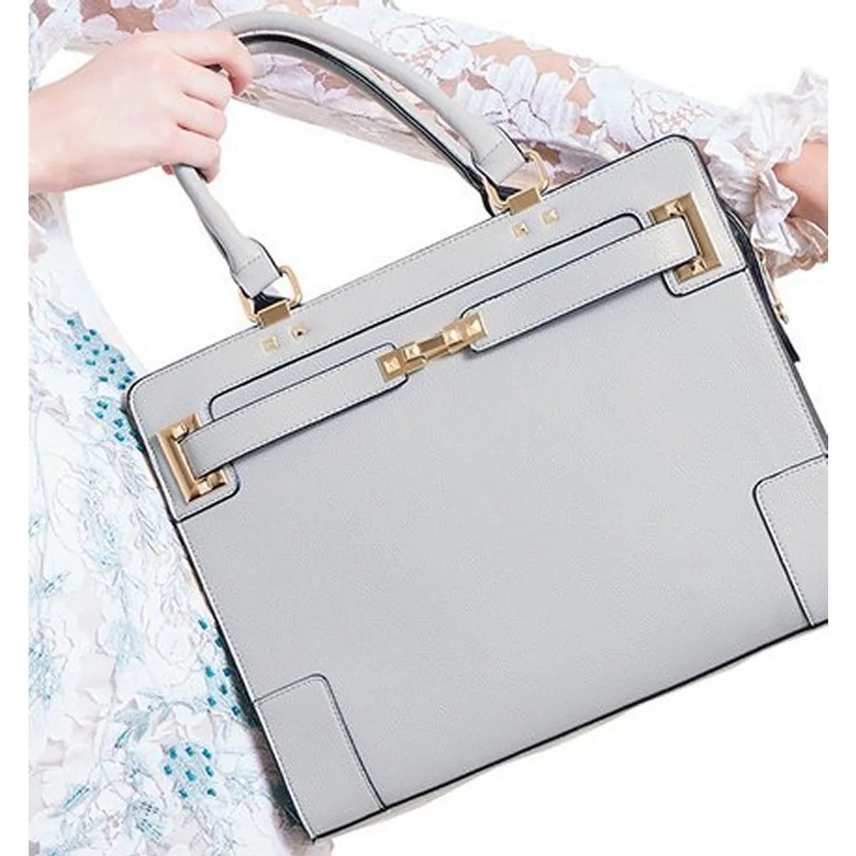 Grey Elegant Pet Carrier