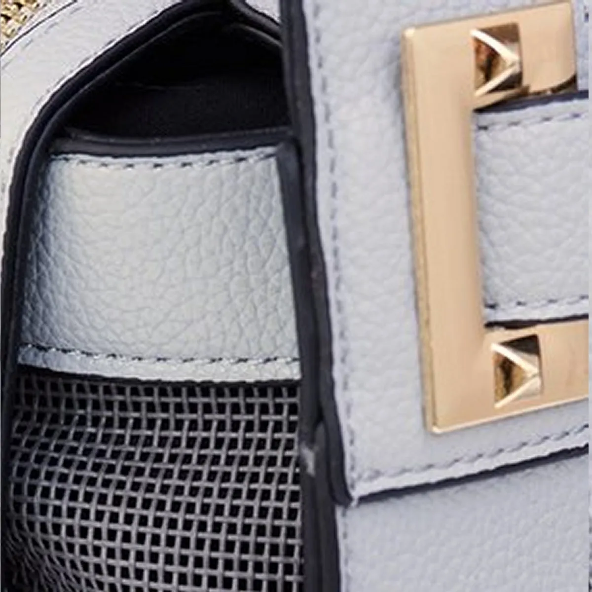 Grey Elegant Pet Carrier