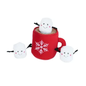 Hot Cocoa Holiday Burrow Dog Toy