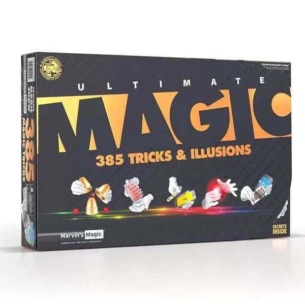 Marvins Magic Ultimate Magic 385 Tricks & Illusions Set -- clearance