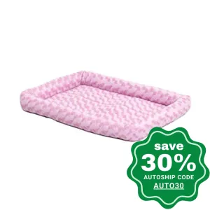 Midwest - Quiet Time Fashion Pet Bed - Pink (M)