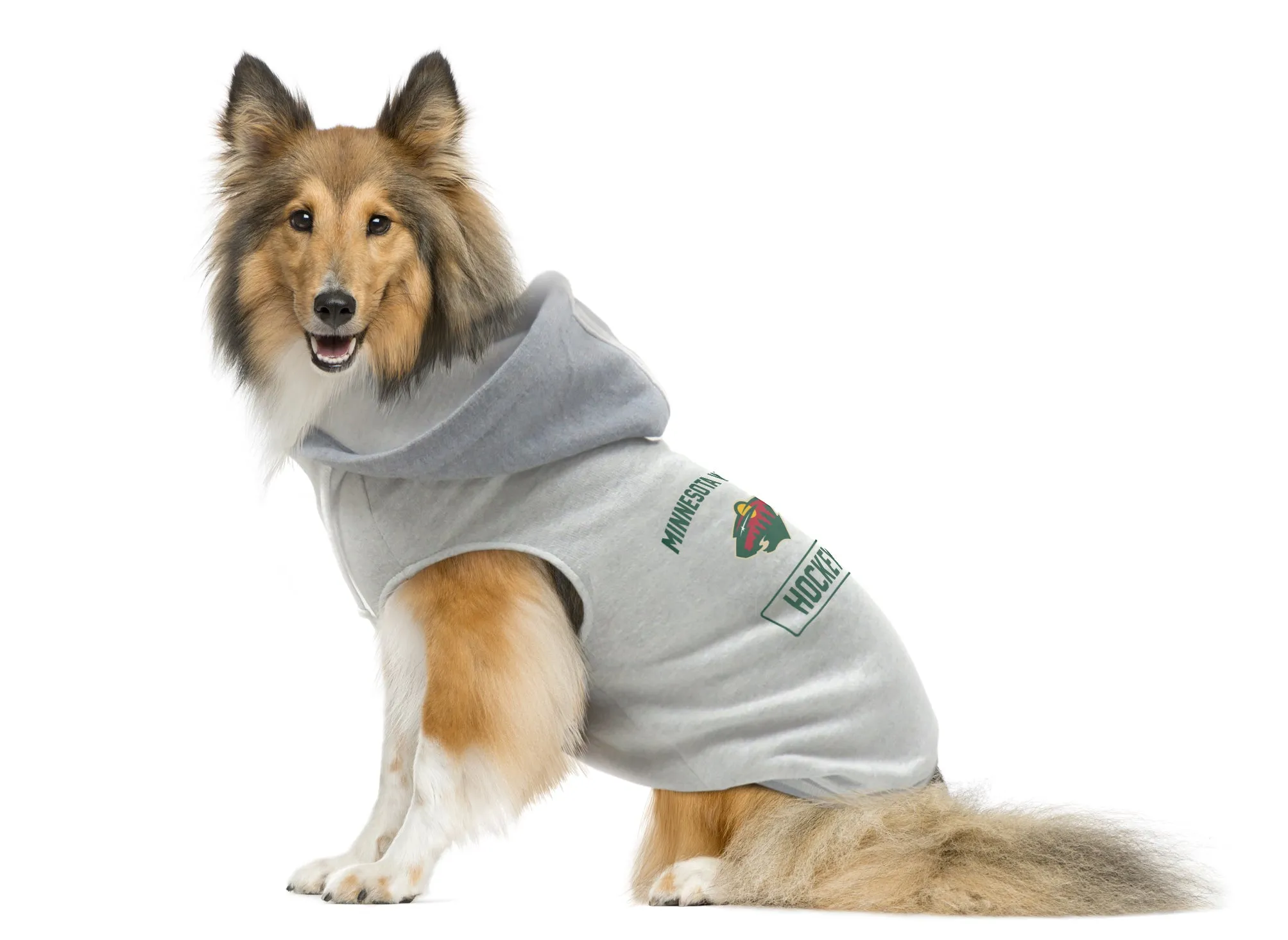Minnesota Wild Pet Hooded Crewneck Type