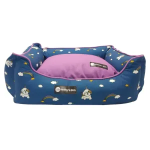 Nuttys Den Unicorn Love Lounger Bed - 100 percent Cotton Beds