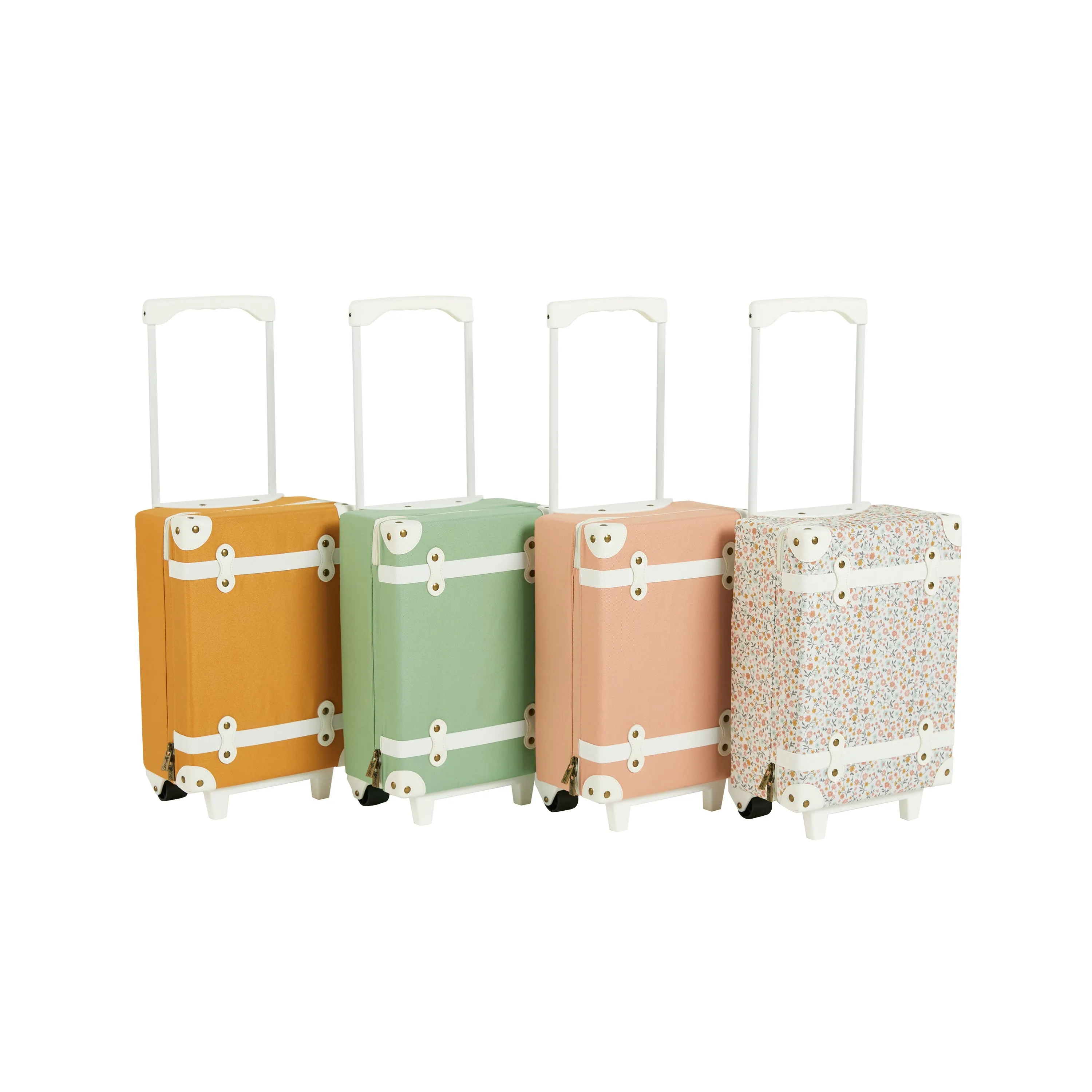 Olli Ella See-ya Suitcase - Blush
