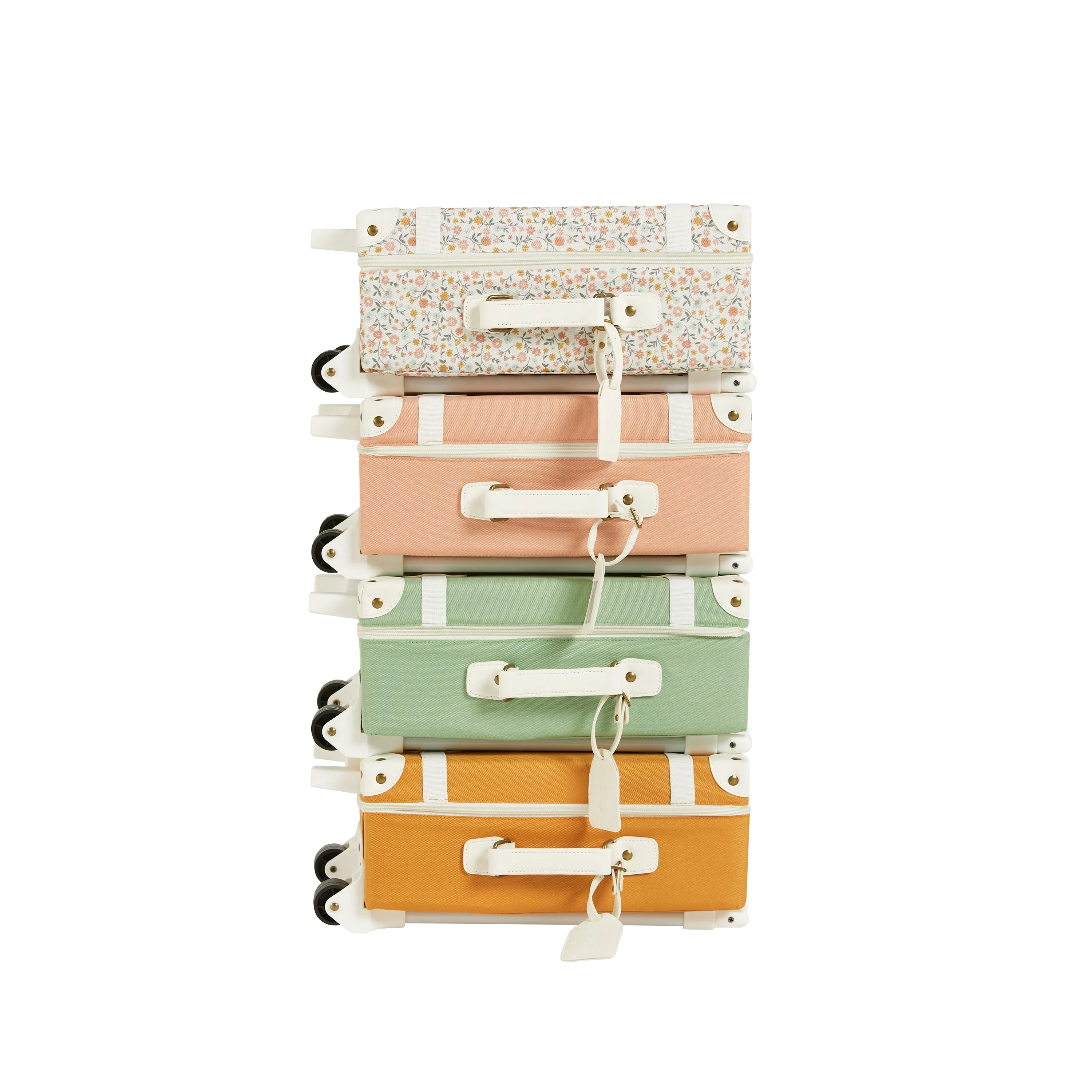 Olli Ella See-ya Suitcase - Blush