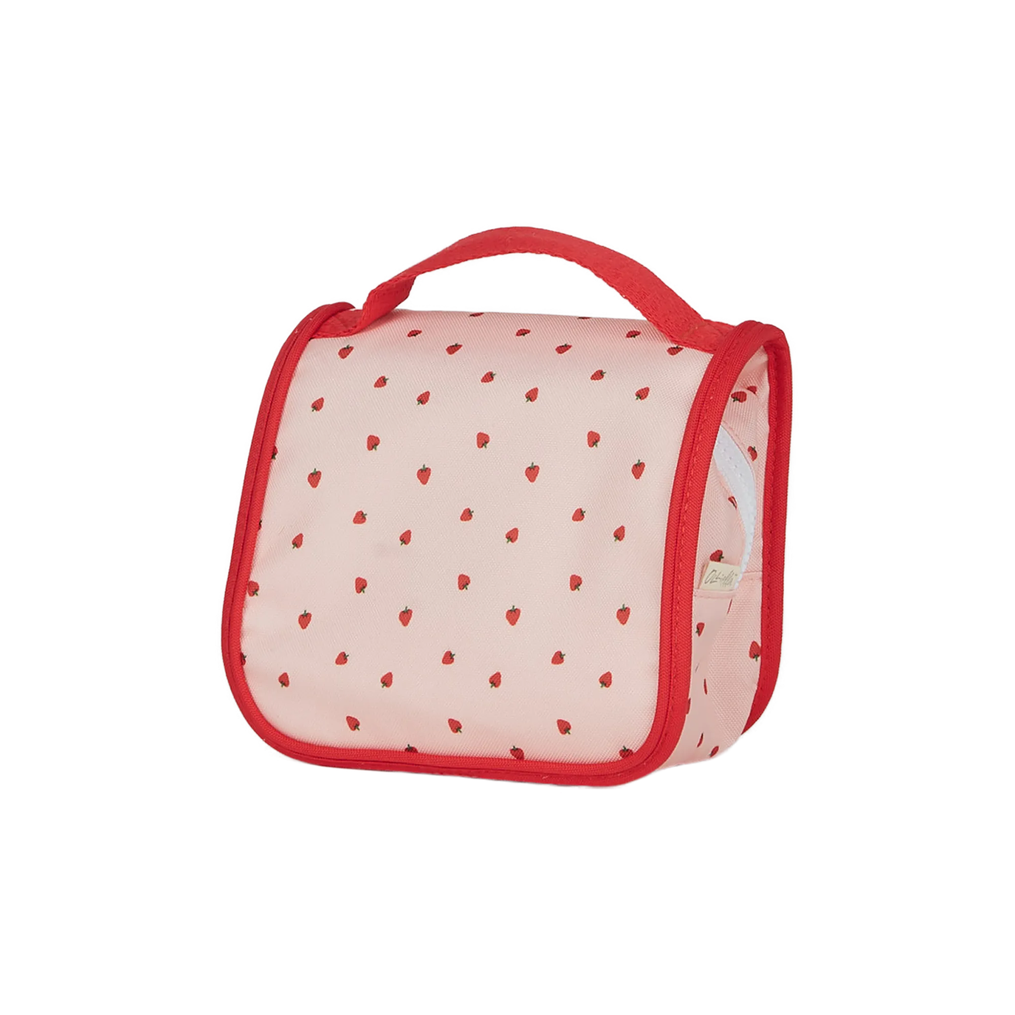 Olli Ella See-Ya Wash Bag - Strawberry
