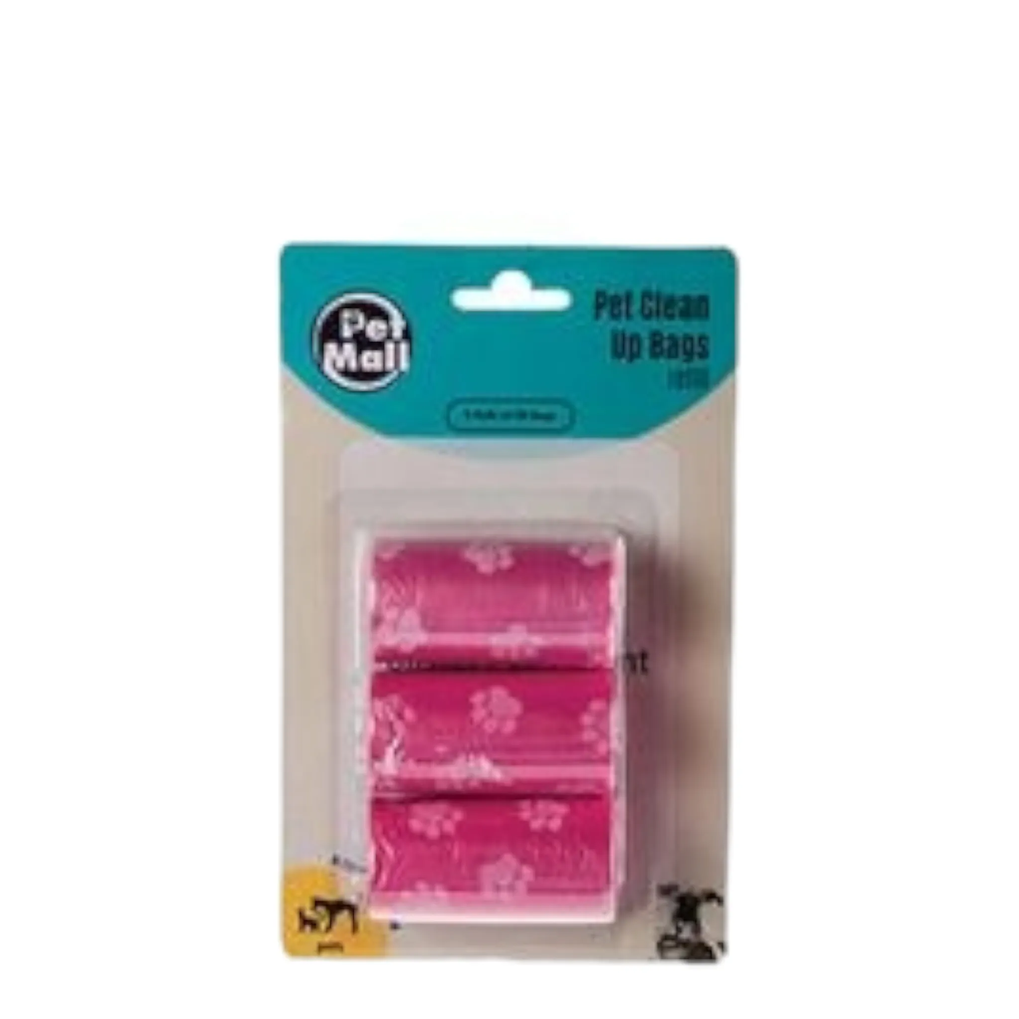 Pet Mall Dog Clean Up Bags Refill 3x20Pack each