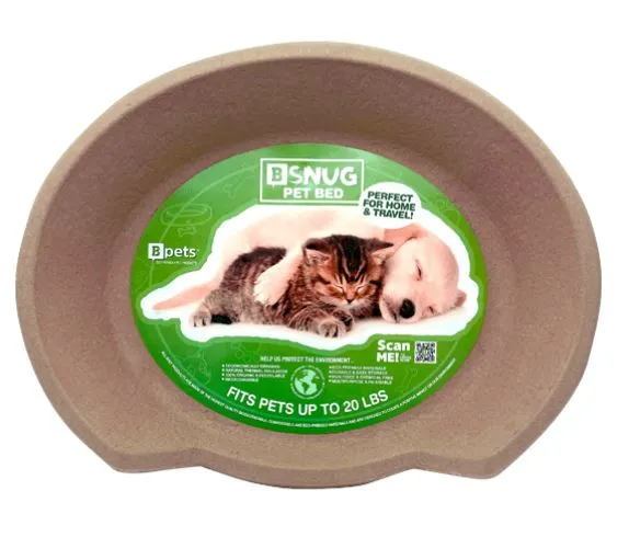 PetPro Biodegradable Pet Bed for Dogs & Cats - Cozy & Sustainable Mat | B Snug