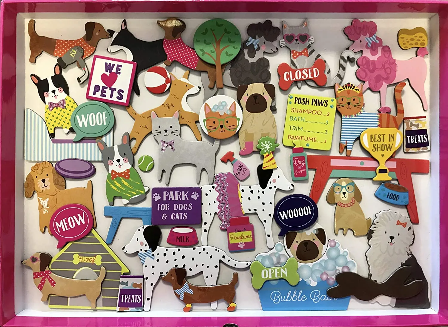 Pets Magnetic Playset