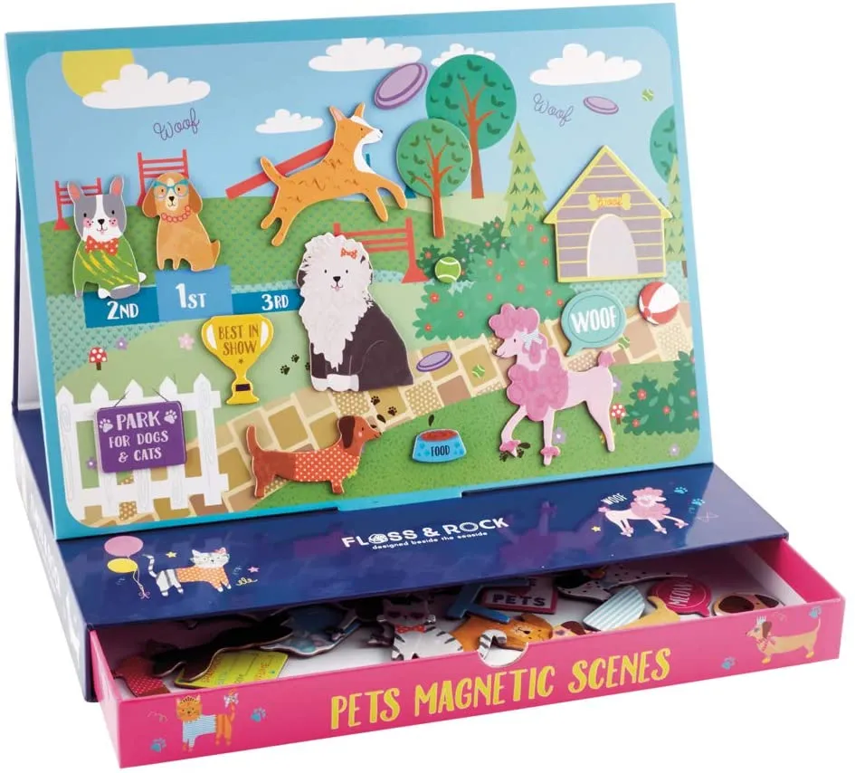 Pets Magnetic Playset